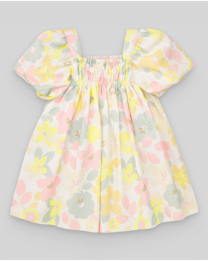 Vestido infantil estampado floral palma paz rodriguez