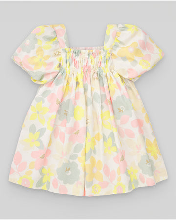 Vestido infantil estampado floral palma paz rodriguez