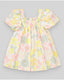 Vestido infantil estampado floral palma paz rodriguez