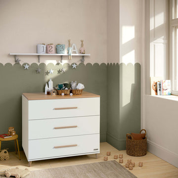 Cómoda Bebé 3 cajones