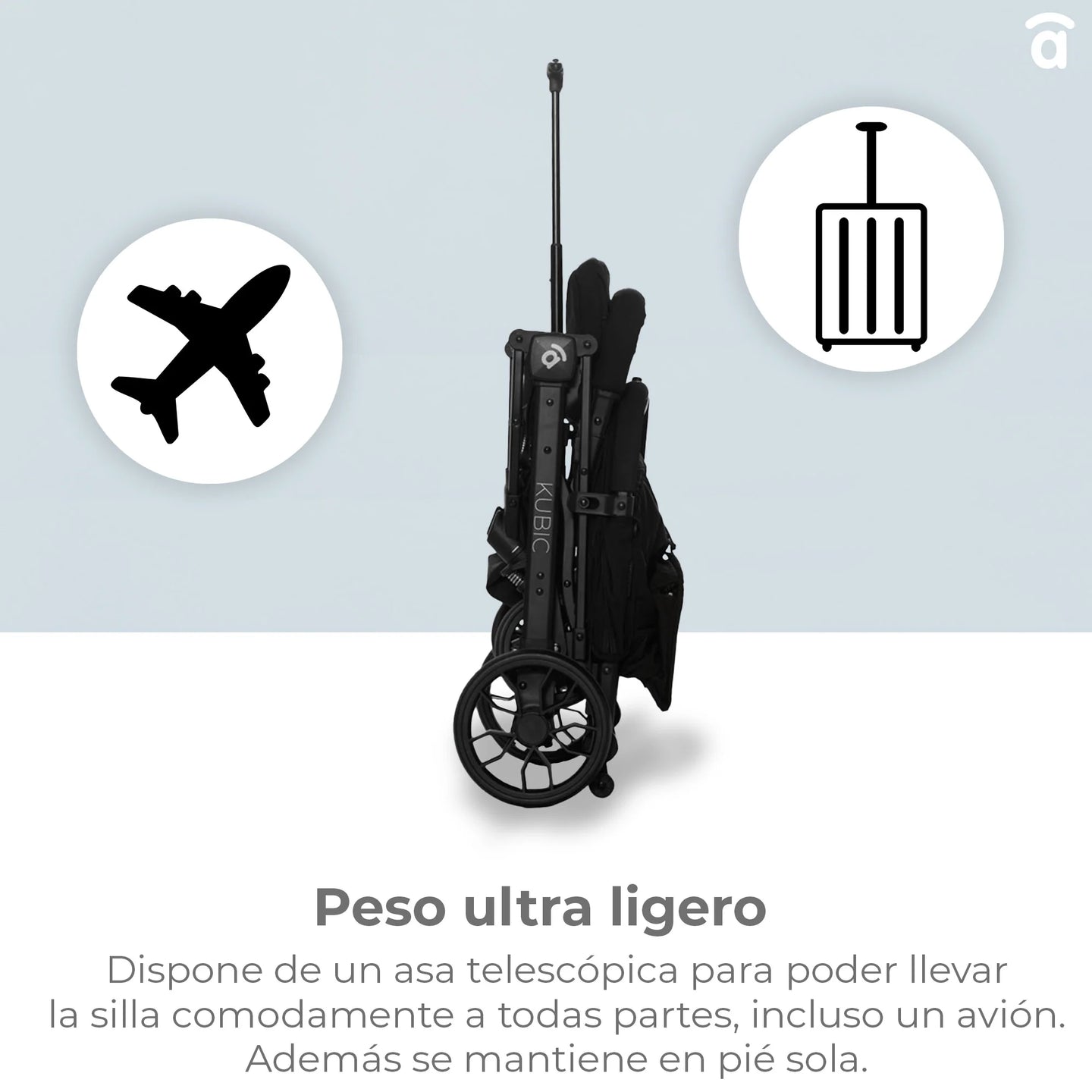 Silla de paseo Kubic2 Asalvo