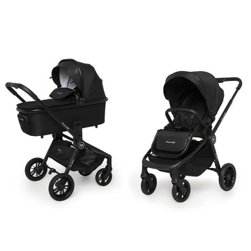 Carrito Quick 4.0 Muvvo negro 2 piezas