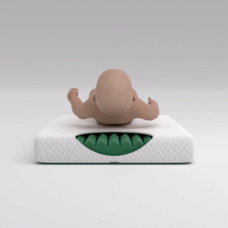 Colchón de cuna Kibo Lemur 60X120