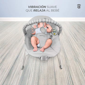 Hamaca para bebe Mummy Gris Asalvo