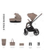 Carrito para bebe 2 piezas Venicci Claro 2 Almond Beige