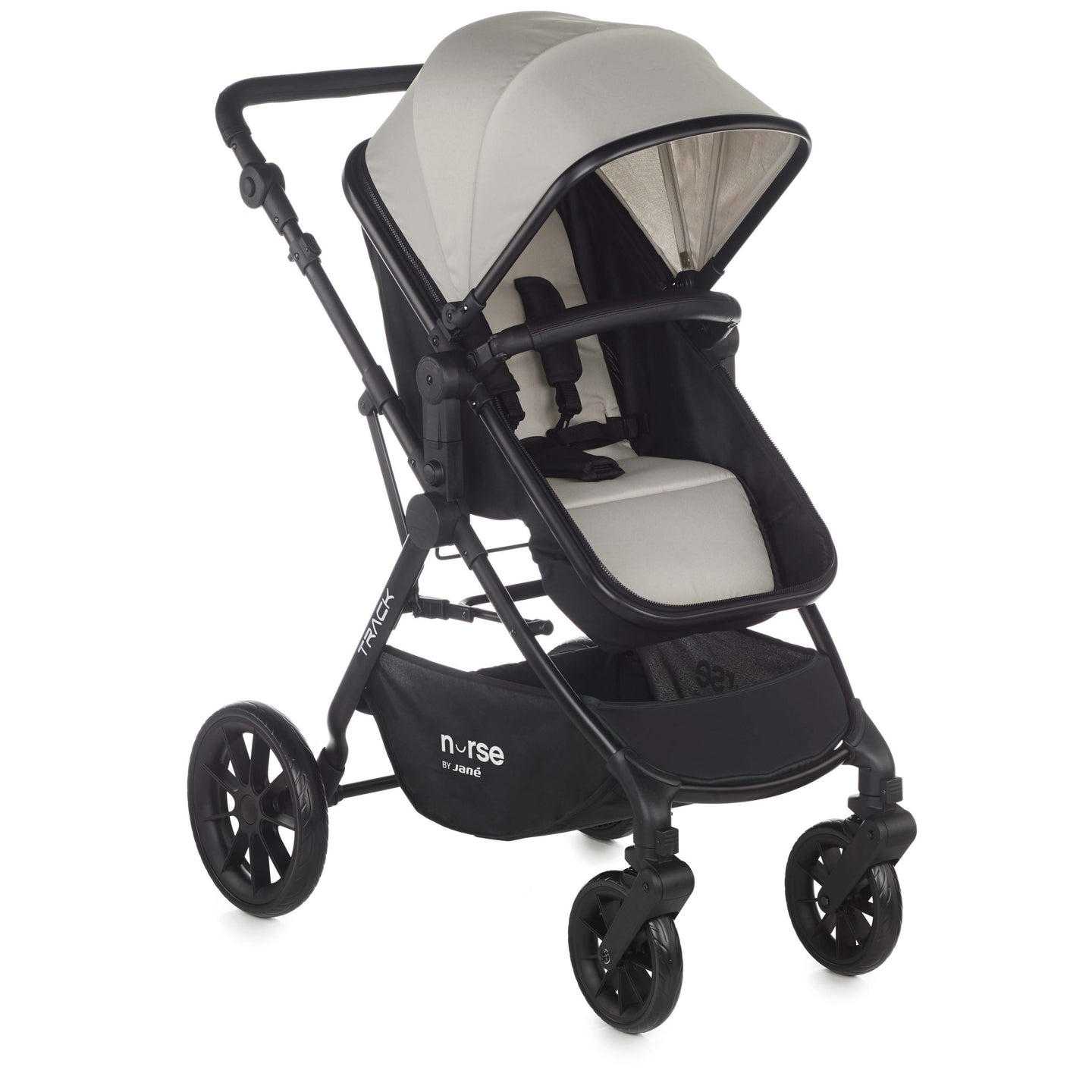 Carrito Nurse Track Convert Blanco Roto 2 piezas