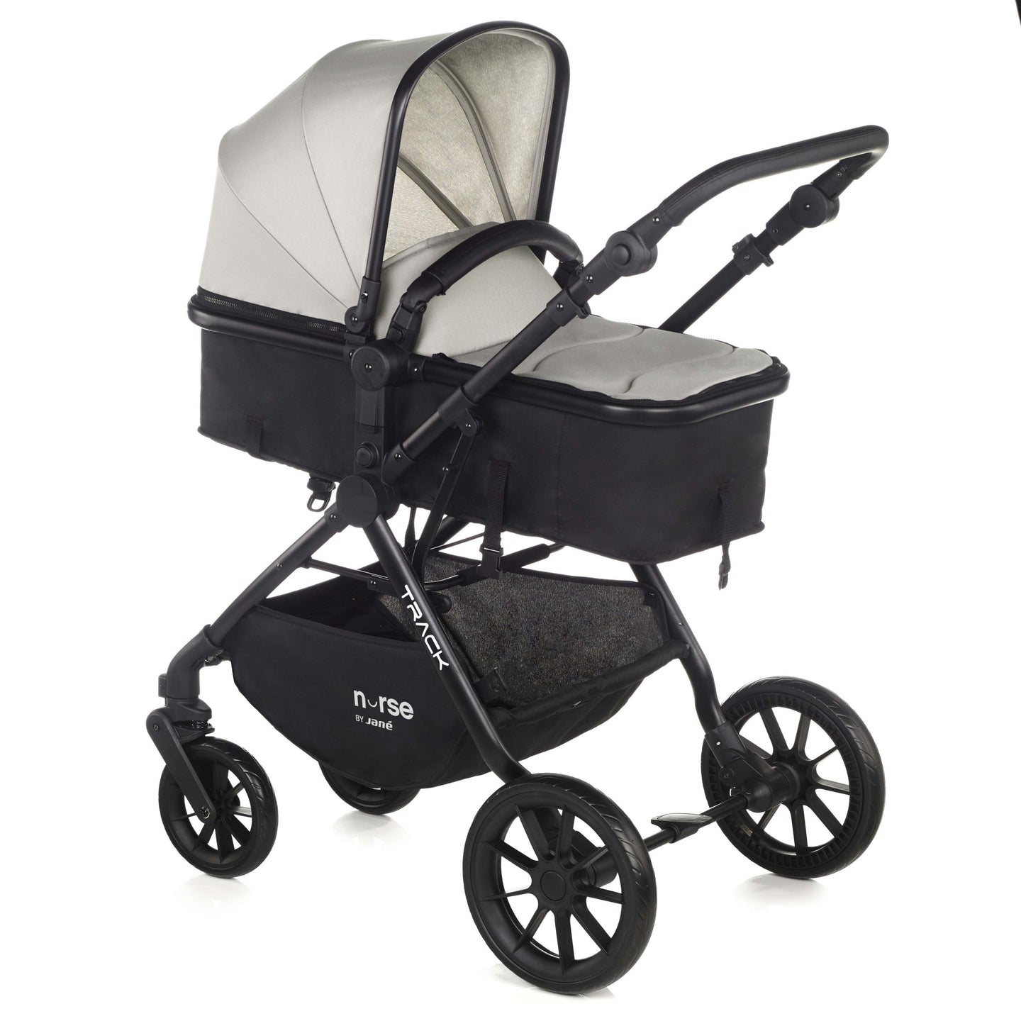 Carrito Nurse Track Convert Blanco Roto 2 piezas