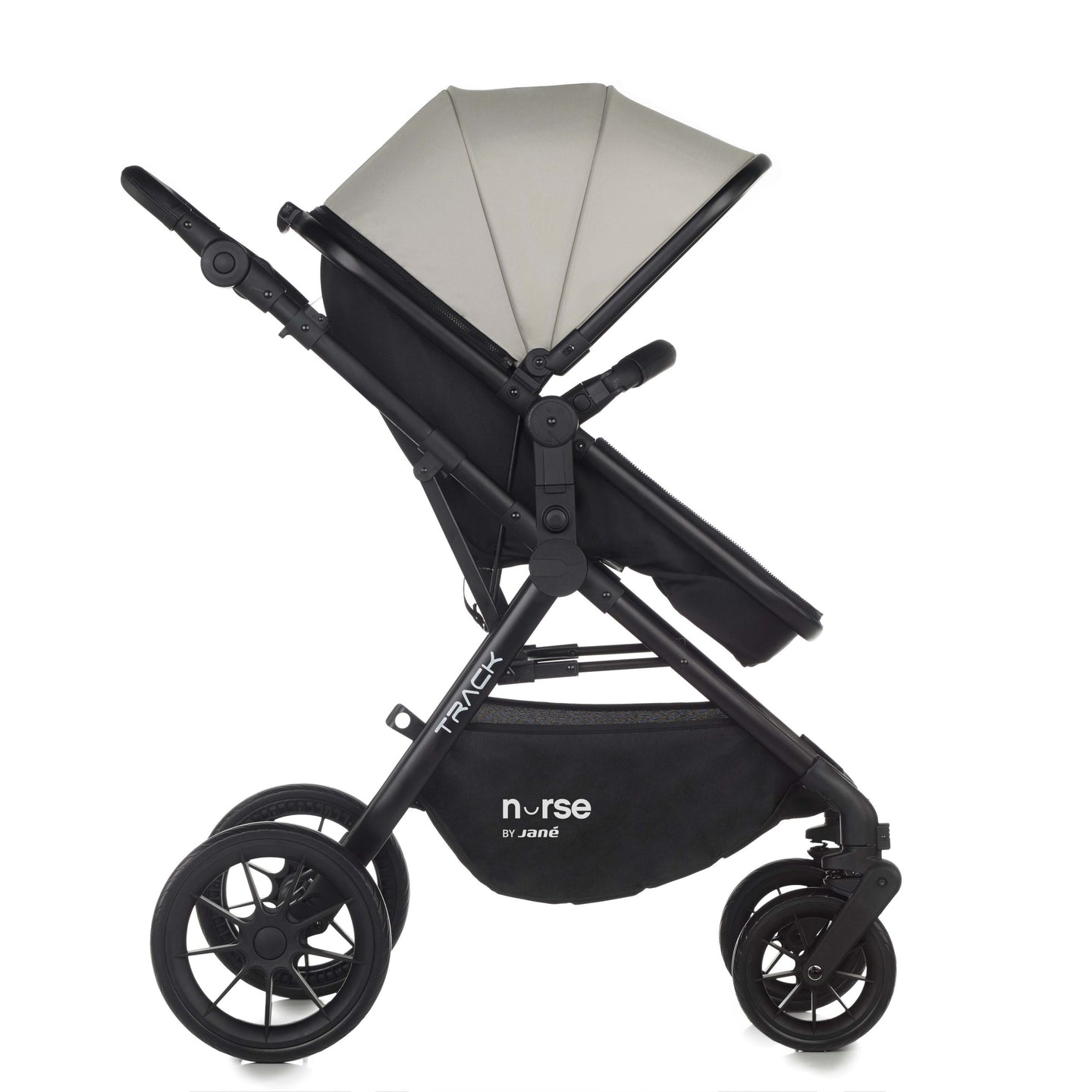 Carrito Nurse Track Convert Blanco Roto 2 piezas