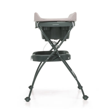 Bañera plegable con cambiador, reductor y termómetro BATH&CO Sand