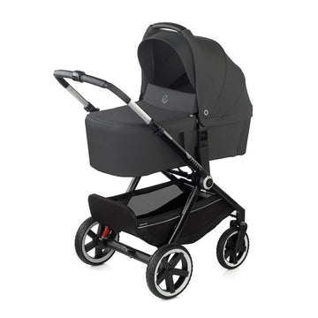 Carrito 2 piezas Crosslight + capazo Sweet Negro 2 Piezas Gris Jané