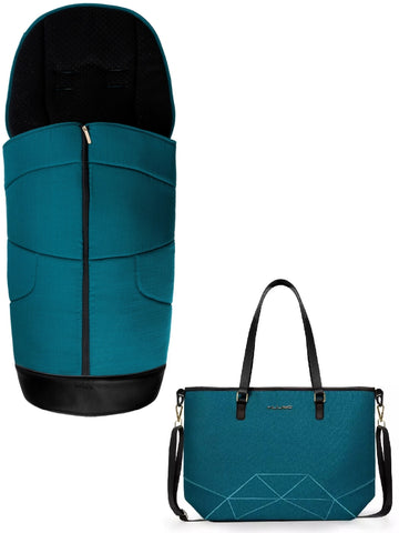 Carrito Muvvo 2 Piezas SE 2 Azul