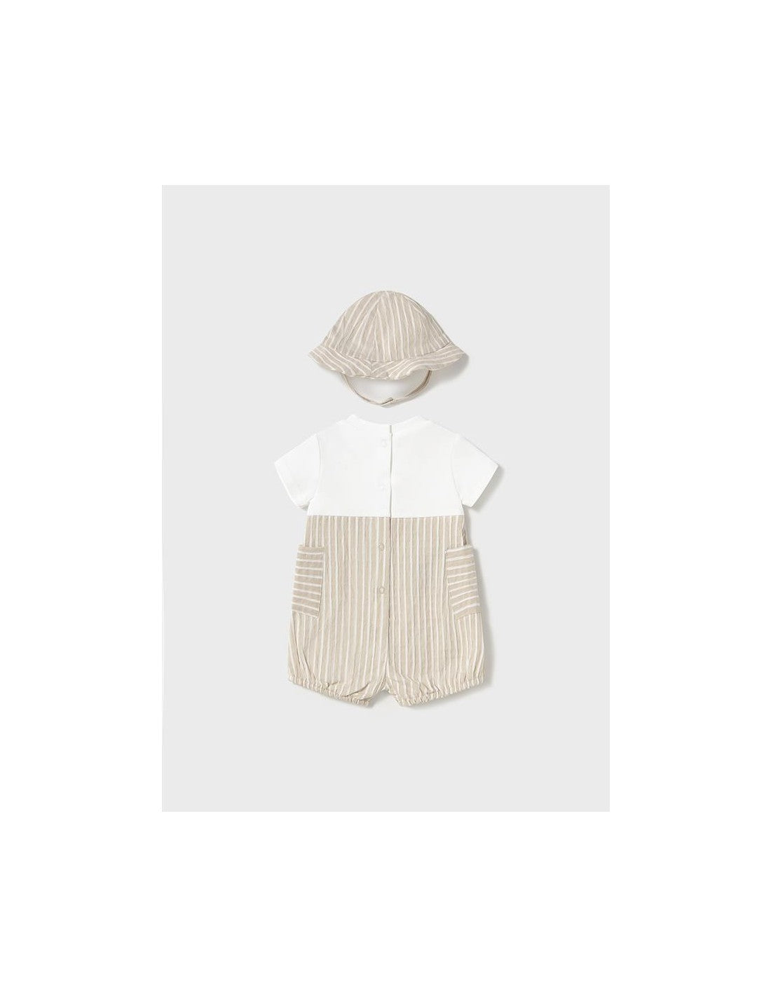 Pelele peto simulado recién nacido mayoral