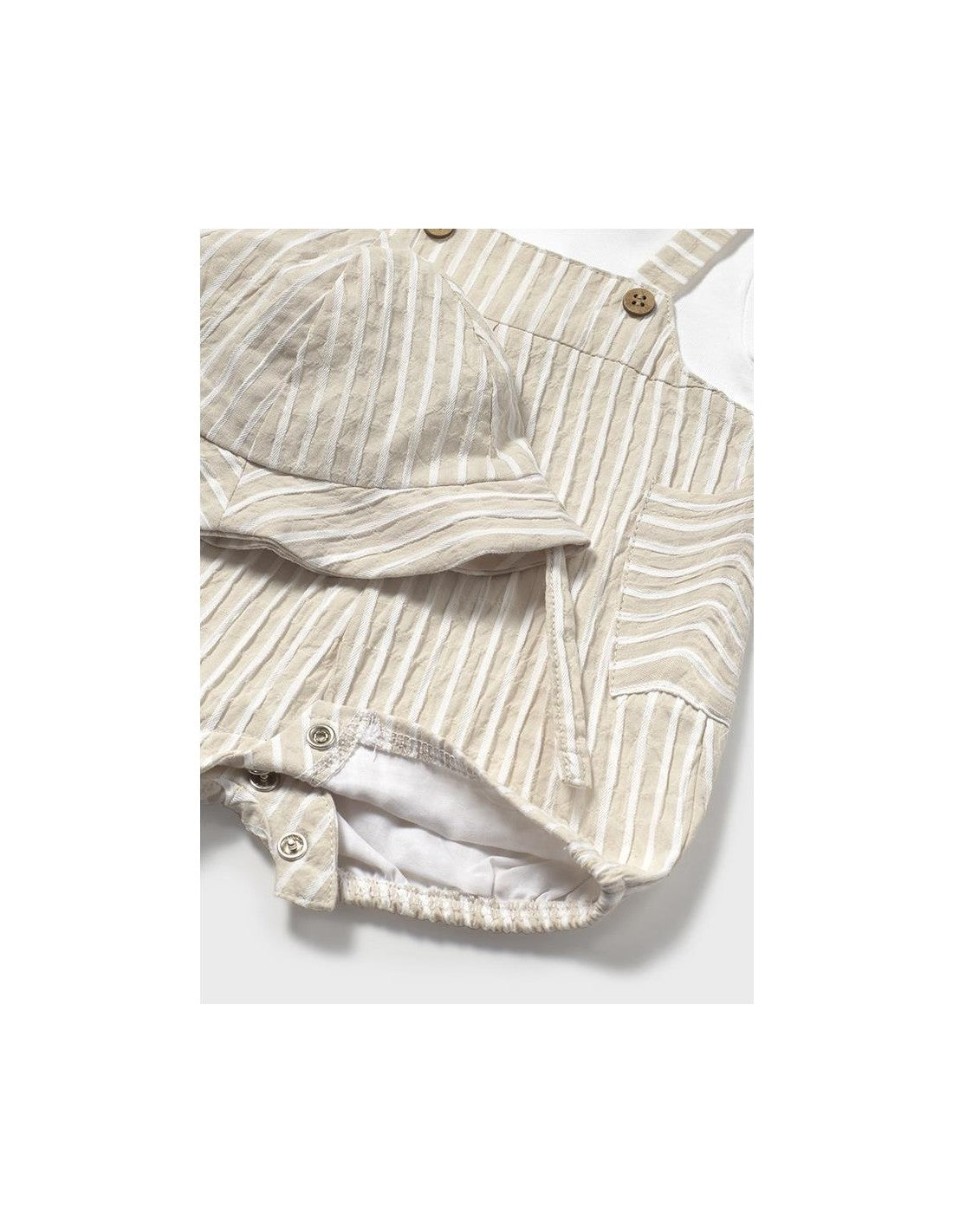 Pelele peto simulado recién nacido mayoral