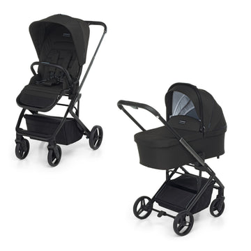Carrito Tic Toc Foppapedretti Negro 2 piezas