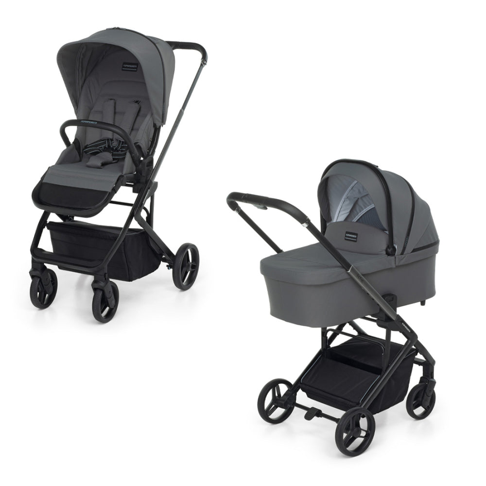 Carrito Tic Toc Foppapedretti Gris oscuro 2 piezas