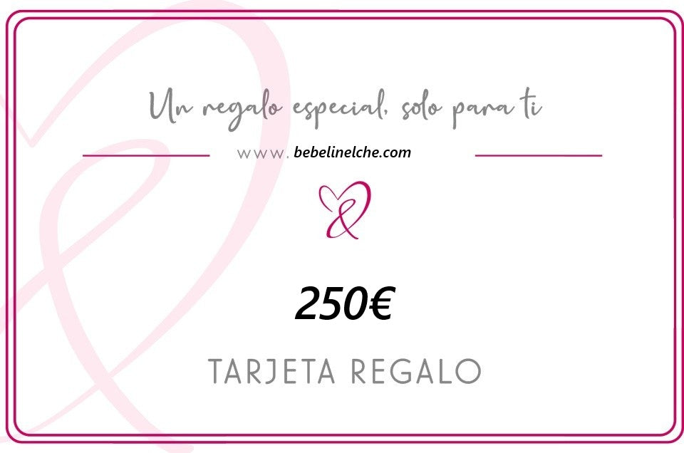 TARJETA REGALO 250€