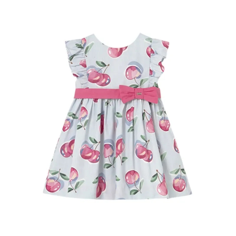 Vestido estampado frutal bebé Mayoral