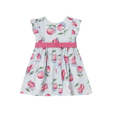 Vestido estampado frutal bebé Mayoral
